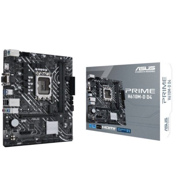 art_asu-pb20prime20h610m-d20d4_1-2 Placa Base Asus Prime H610M-D D4/ Socket 1700/ DDR4/ PCIe 4.0/ Micro ATX