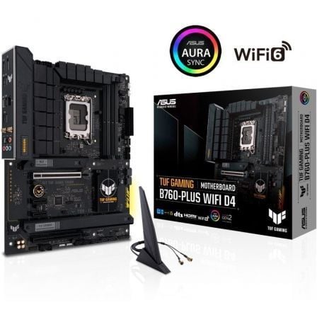 art_asu-pb20tuf20g20b760-pl20w20d420v2_1-1 Placa Base Asus TUF GAMING B760-PLUS (WI-FI) D4 Socket 1700/ DDR4/ PCIe 5.0