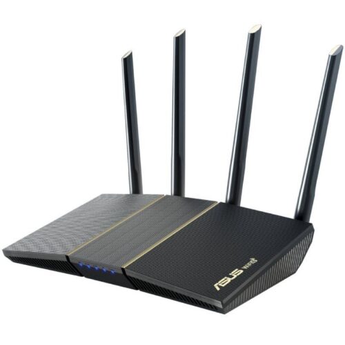 art_asu-rou20rt-ax57_1-2 Router Gaming Inalámbrico Asus RT-AX57/ WiFi 6/ 3000Mbps/ 2.4GHz 5GHz/ 4 Antenas/ WiFi 802.11ax/ac/n/a/ - n/b/g