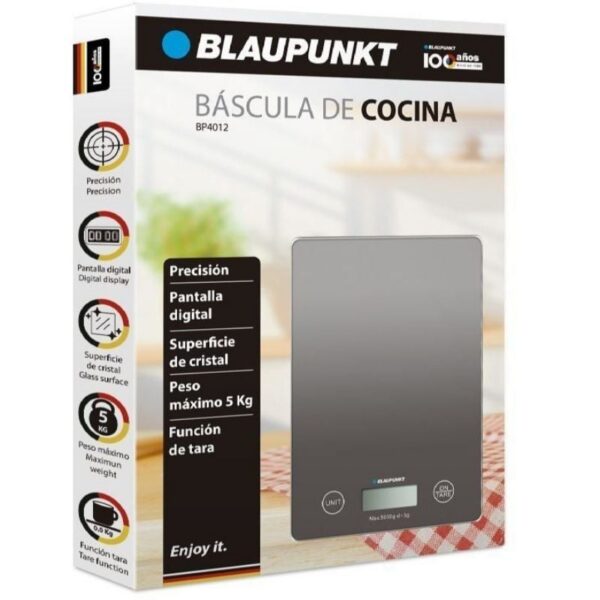 art_blp-pae-bas20bp4012_2 Báscula de Cocina Electrónica Blaupunkt BP4012/ hasta 5kg/ Gris
