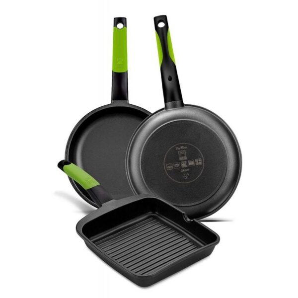 art_bra-asador20a121459_2 Asador Bra Prior A121459/ Ø28cm/ Aluminio fundido/ Apto para Inducción