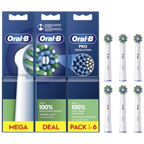 art_bra-pae-cab20pro20ca206u_1-2 Cabezal de Recambio Braun para cepillo Braun Oral-B Pro Cross Action/ Pack 6 uds