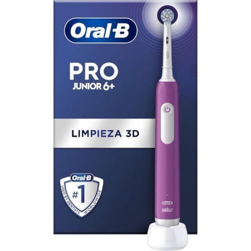 art_bra-pae20cep20p20jr20620p20pur_1-2 Cepillo Dental Braun Oral-B Pro Junior 6+/ Purpura