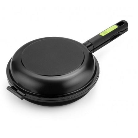art_bra-sarten20a121465_1-1 Sartén Dupla para Tortillas Bra Prior A121465/ Ø24cm/ Aluminio fundido/ Apta para Inducción