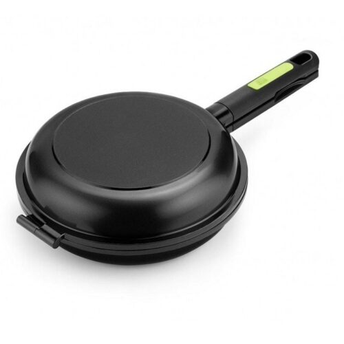 art_bra-sarten20a121467_1-2 Sartén Dupla para Tortillas Bra Prior A121467/ Ø26cm/ Aluminio fundido/ Apta para Inducción