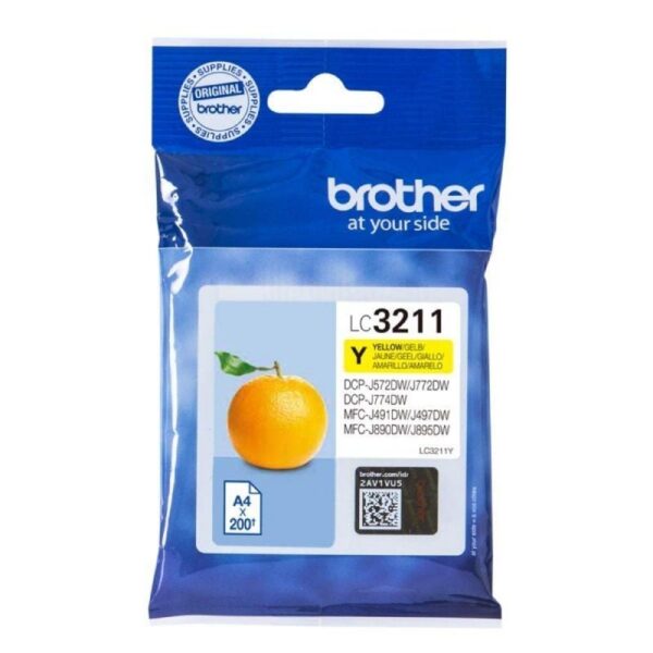 art_bro-c-lc3211y_1-2 Cartucho de Tinta Original Brother LC-3211Y/ Amarillo