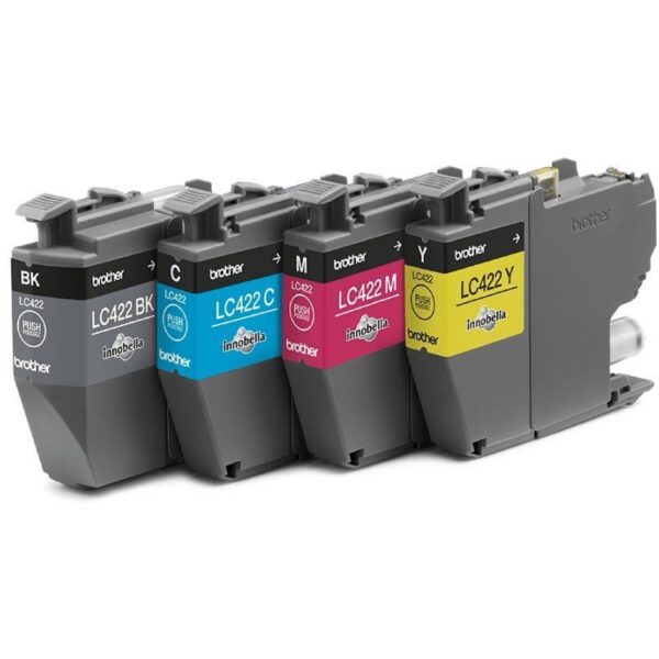 art_bro-c-lc422val_2 Cartucho de Tinta Original Brother LC422VAL Multipack/ Cian/ Magenta/ Amarillo/ Negro