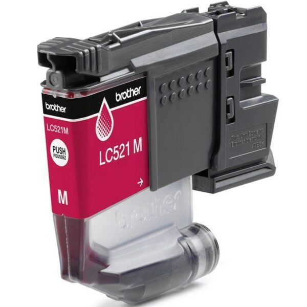 Cartucho de Tinta Original Brother LC521M/ Magenta