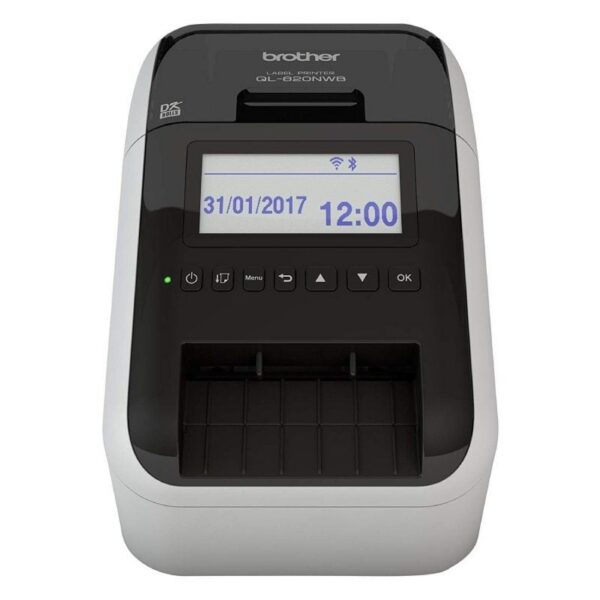 art_bro-term20ql-820nwbc_2 Impresora de Etiquetas Brother QL-820NWBC/ Térmica/ Ancho etiqueta 62mm/ USB-Bluetooth-WiFi-Ethernet/ Blanca y Negra