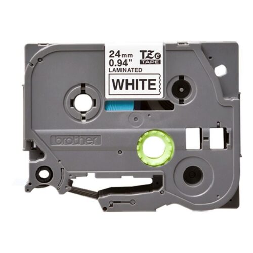 Cinta Laminada Original Rotuladora Brother TZe-251/Blanca
