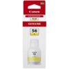 Botella de Tinta Original Canon GI-56/ Amarilla
