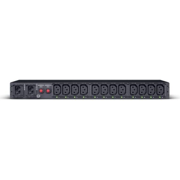 art_cyb-pow20pdu44004_2 Unidad de Distribución para Alimentación Cyberpower PDU44004/ 10-12A/ 12x IEC C13/ Formato Rack 1U
