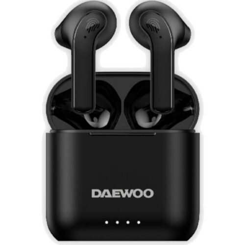 art_dae-aur20dw2020_1-2 Auriculares Bluetooth Daewoo DW2020 con estuche de carga/ Autonomía 5h/ Negros