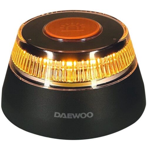 art_dae-luz20dw5001_1-2 Luz baliza de emergencia para coche Daewoo DW5001 V16/ Homologada/ Base Imantada/ Geolocalizable/ Funciona a Pilas