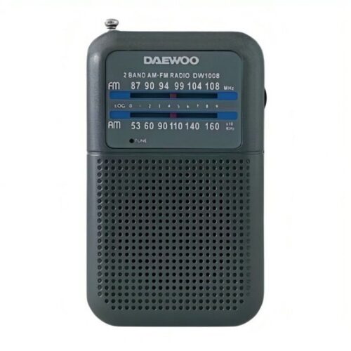 art_dae-radio20dw100820gy_1-3 Radio Portátil Daewoo DW1008/ Gris