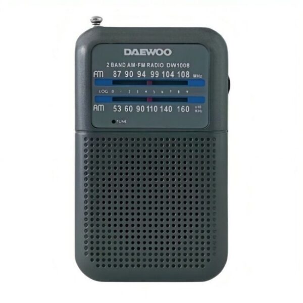 art_dae-radio20dw100820gy_1-3 Radio Portátil Daewoo DW1008/ Gris