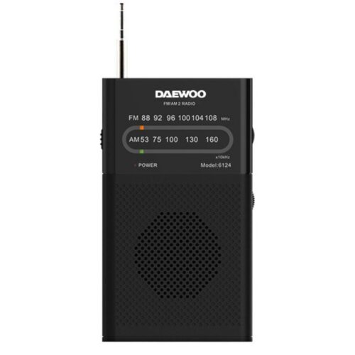 art_dae-radio20dw1027_1-3 Radio Portátil Daewoo DW1027/ Negra