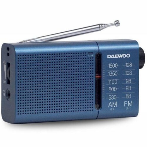 art_dae-radio20dw103620bl_1 Radio Portátil Daewoo DW1036/ a Pilas/ Azul