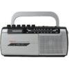 art_dae-radio20dw1107_1-1 Radio Cassete Daewoo DW1107/ con Cable/ a Pilas/ Negra y Plateada