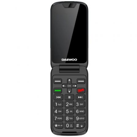 art_dae-tel20dw800520bk_1-2 Teléfono Móvil Daewoo DW8005 para Personas Mayores/ 4G/ Negro