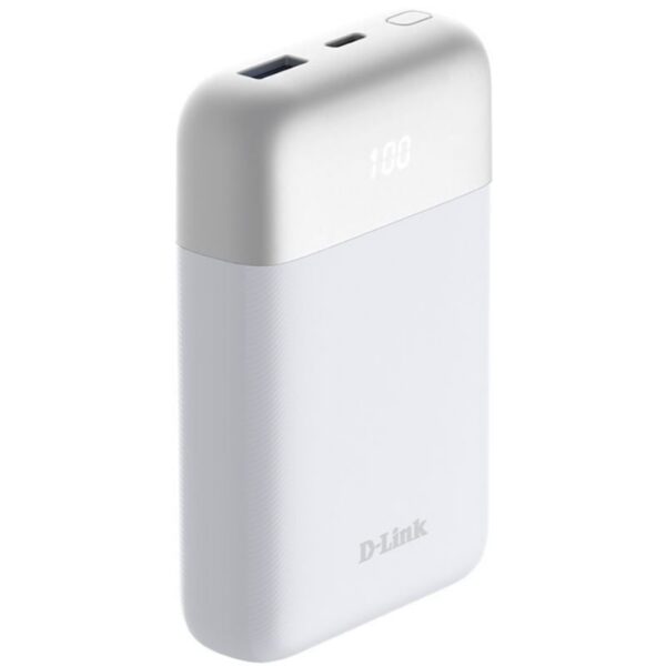 art_dlk-bat20dpp-101_2 Powerbank 10000mAh D-Link DPP-101/ 18W/ Blanca