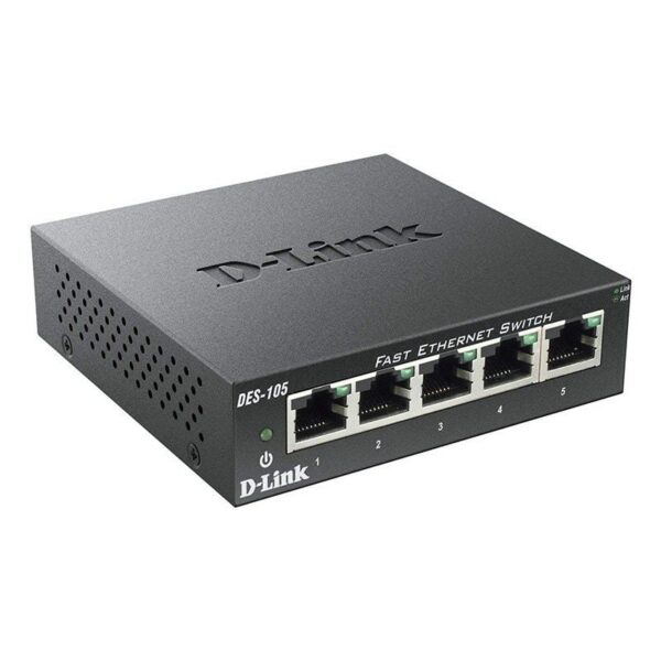 art_dlk-switch20des-105_2 Switch D-Link DES-105 5 Puertos/ RJ-45 10/100