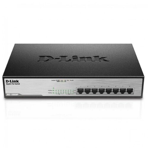 art_dlk-switch20dgs-1008mp_1-2 Switch D-Link DGS-1008MP 8 Puertos/ RJ-45 10/100/1000 POE