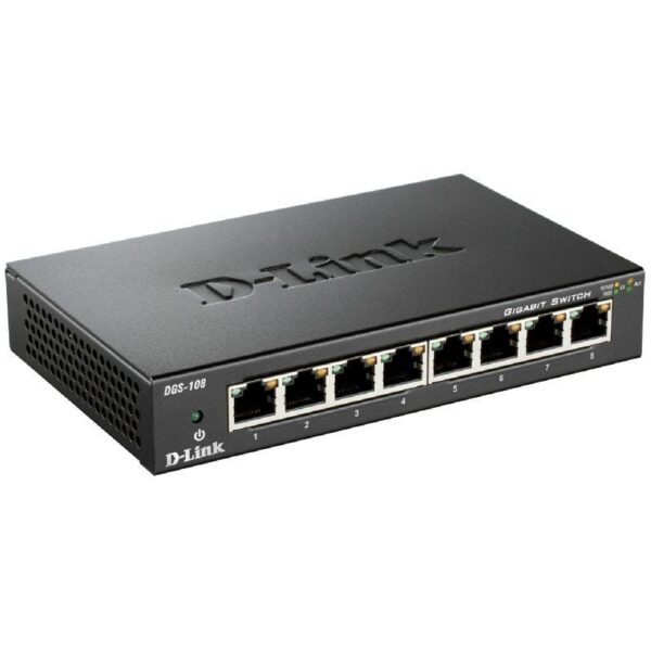 art_dlk-switch20dgs-108_2 Switch D-Link DGS-108 8 Puertos/ RJ-45 10/100/1000