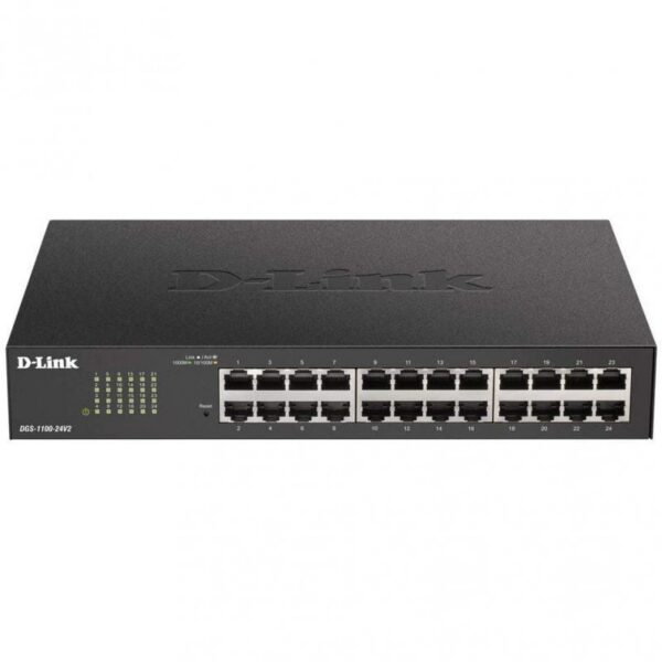 art_dlk-switch20dgs-1100-24v220e_1-2 Switch Gestionable D-Link DGS-1100-24V2 24 Puertos/ RJ-45 Gigabit 10/100/1000