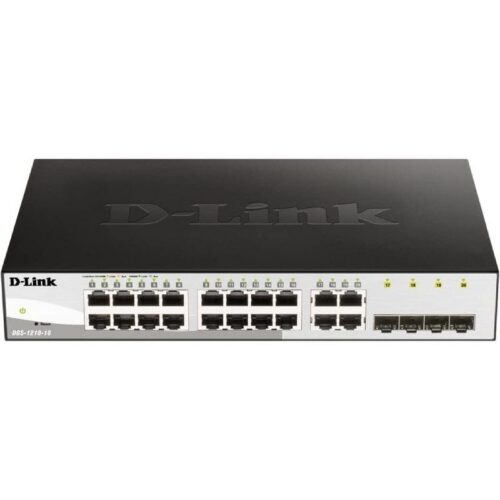 art_dlk-switch20dgs-1210-1620e_1-2 Switch Gestionado D-Link DGS-1210-16 16 Puertos/ Gigabit 10/100/1000/ SFP