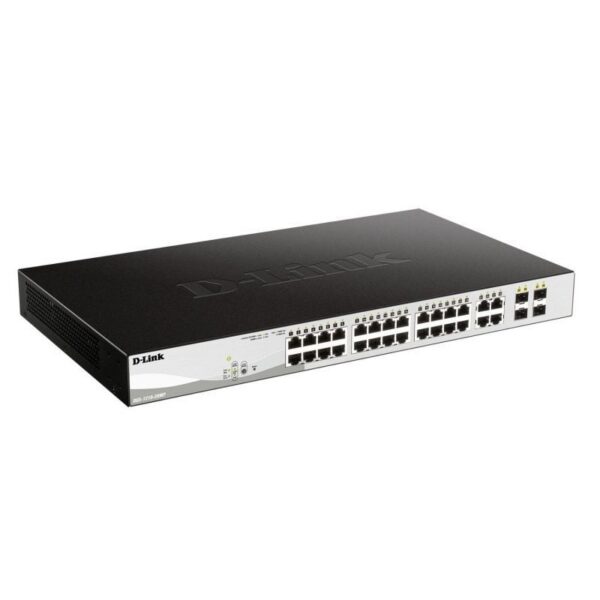 art_dlk-switch20dgs-1210-28mp20e_1-2 Switch D-Link Smart Plus DGS-1210-28MP 28 Puertos/ RJ-45 10/100/1000 PoE/ SFP