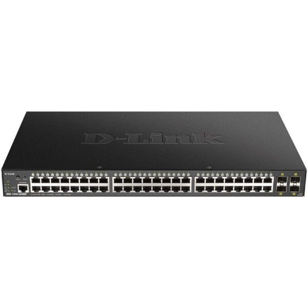 art_dlk-switch20dgs-1250-52xmp20e_1-2 Switch Gestionable D-Link Smart DGS-1250-52XMP 52 Puertos/ RJ-45 10/100/1000 PoE/ SFP