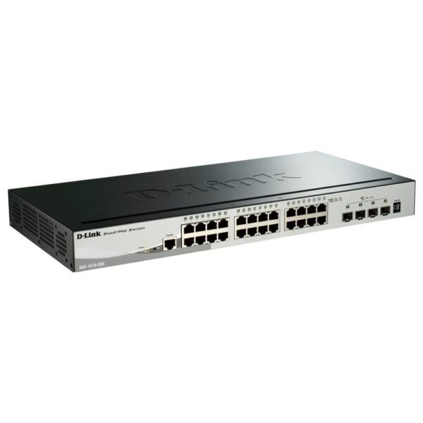 art_dlk-switch20dgs-1510-28x20e_1-2 Switch D-Link SmartPro DGS-1510-28X 28 Puertos/ RJ-45 10/100/1000/ SFP
