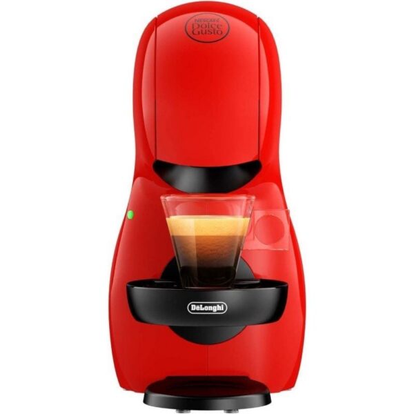 Cafetera de Cápsulas Delonghi Piccolo XS EDG210/ Roja y Negra