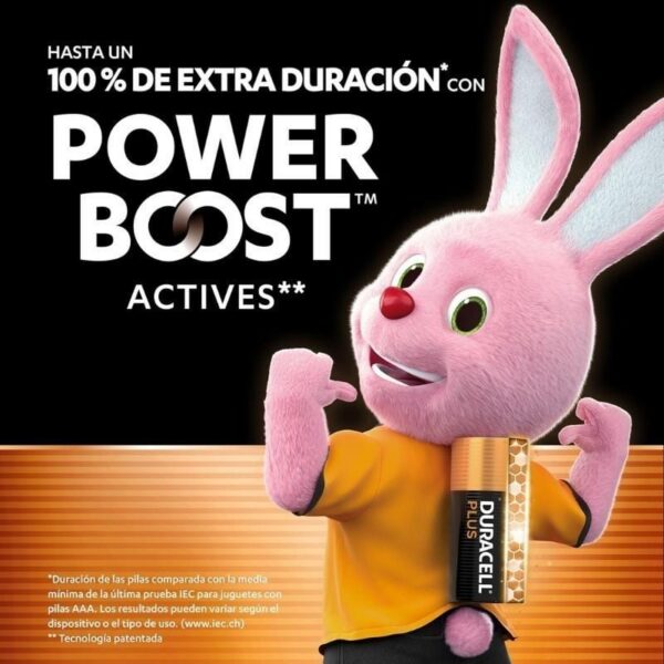 art_drc-pila20dpblr3b12_2 Pack de 12 Pilas AAA Duracell Plus Power Boost DPBLR3B12/ 1.5V/ Alcalinas