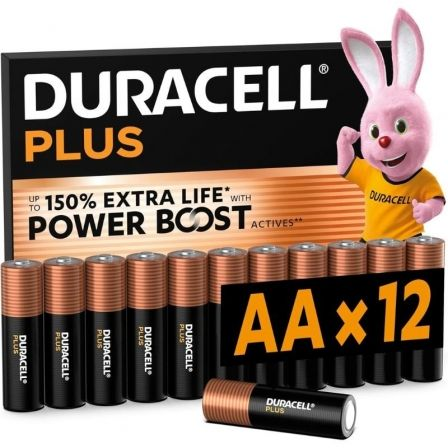 art_drc-pila20dpblr6b12_1-2 Pack de 12 Pilas AA Duracell Plus Power Boost DPBLR6B12/ 1.5V/ Alcalinas