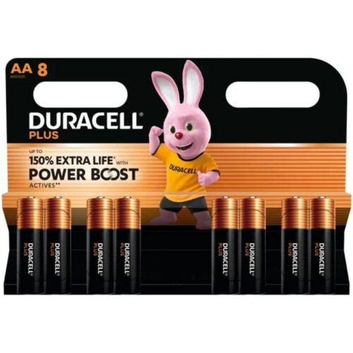 art_drc-pila20dpblr6b8_1-3 Pack de 8 Pilas AA Duracell Plus Power Boost DPBLR6B8/ 1.5V/ Alcalinas