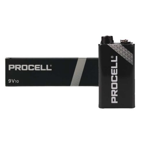 art_drc-pila20id1604ipx10_1-2 Pack de 10 Pilas Duracell PROCELL ID1604IPX10/ 9V/ Alcalinas