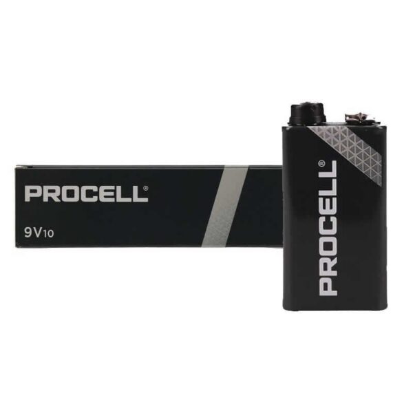 art_drc-pila20id1604ipx10_1-2 Pack de 10 Pilas Duracell PROCELL ID1604IPX10/ 9V/ Alcalinas