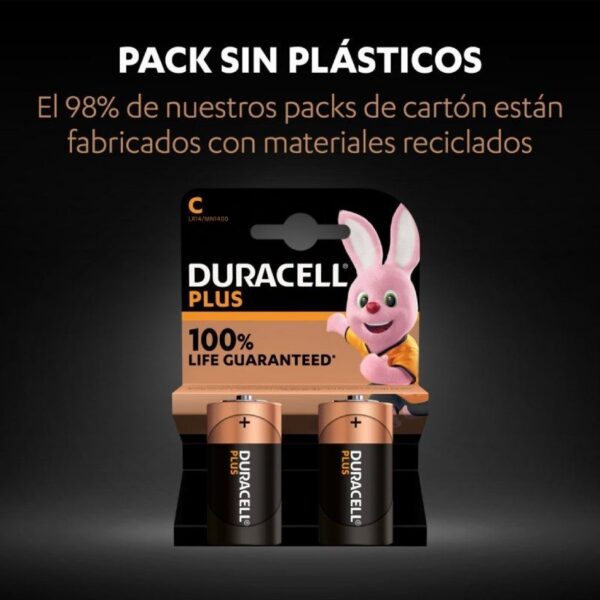art_drc-pila20lr14202u_2 Pack de 2 Pilas C Duracell LR14/ 1.5V/ Alcalinas