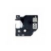Cinta Rotuladora Adhesiva de Poliéster Dymo D1 45021/ para Label Manager/ 12mm x 7m/ Blanca-Negra
