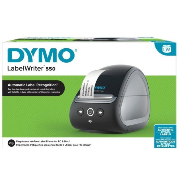 art_dym-labelwriter550_2 Impresora de Etiquetas Dymo LabelWriter 550/ Térmica/ USB/ Negra
