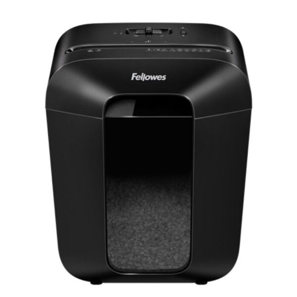 Destructora Fellowes LX41/ Minicorte de 4 x 12mm/ Negra