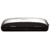 Plastificadora Fellowes Spectra A4/ hasta A4 y 125 Micras/ Negra y Gris