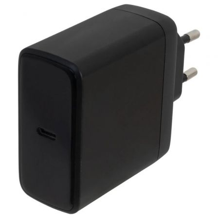 art_fone-carga20power-c-100_1-2 Cargador de Pared GaN Fonestar POWER-C-100/ 1xUSB Tipo-C/ 100W/ Negro