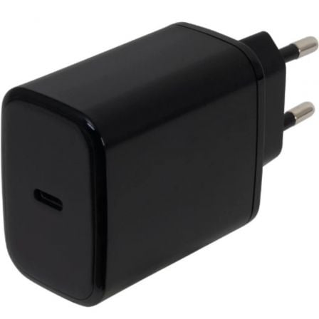 art_fone-carga20power-c-65_1 Cargador de Pared GaN Fonestar POWER-C-65/ 1xUSB Tipo-C/ 65W/ Negro
