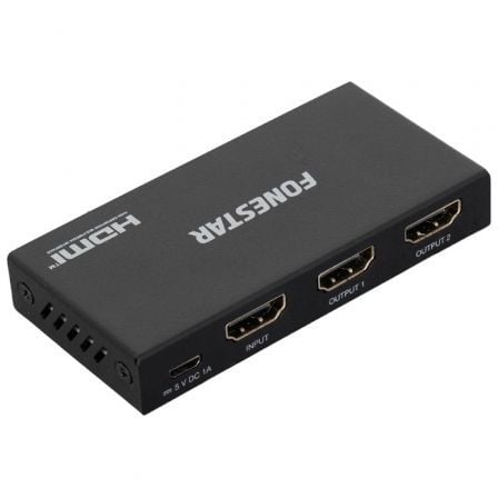art_fone-mul20fo-22s2ed_1 Duplicador HDMI Fonestar FO-22S2ED/ 2x HDMI Hembra - HDMI Macho