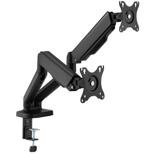 Soporte de Mesa para 2 Monitores Fonestar SMM-112PR - Ajustable 360º y 9kg