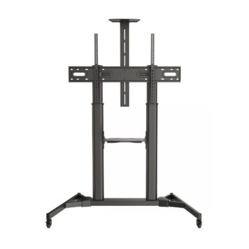 art_fone20sts-42106n_1-2 Soporte de Suelo Inclinable/ Orientable con Ruedas Fonestar STS-42106N para TV de 60-100"/ hasta 100kg