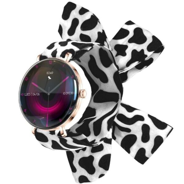 art_frv-reloj20sb-37020rg20sb_1-1 Forever Smartwatch Lucca SB-370 - Oro Rosa con Correa Moteada - Notificaciones y Frecuencia Cardiaca